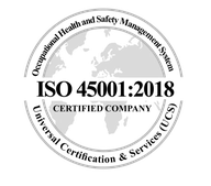 ISO 45001:2018 Occupational Health & Safety Management System certification mark
